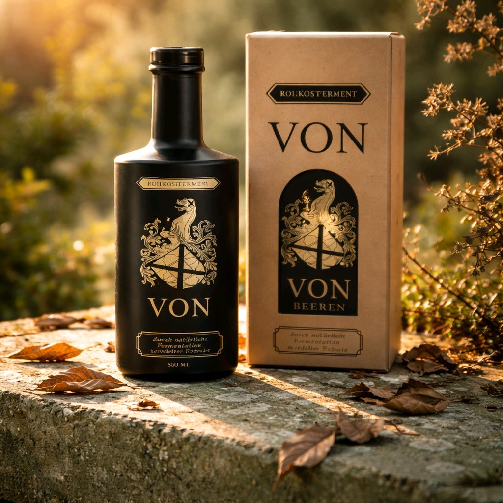 VON Gold- das hochwirksame Flüssigferment mit lebenden Bakterienkulturen, Weihrauch und Safran