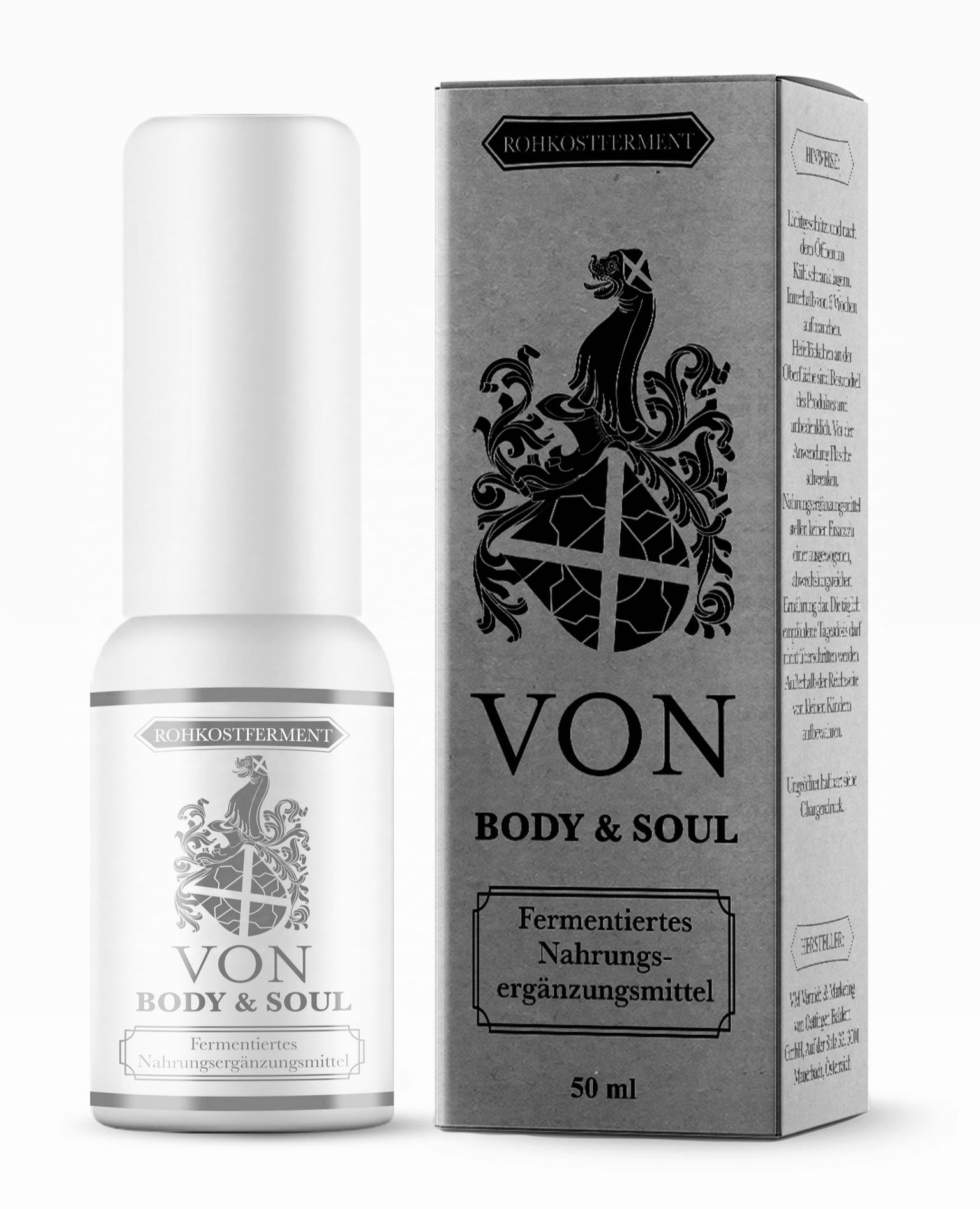 VON Body & Soul- Spray gegen Entzündungen des Zahnfleisches und bei Hautirritationen