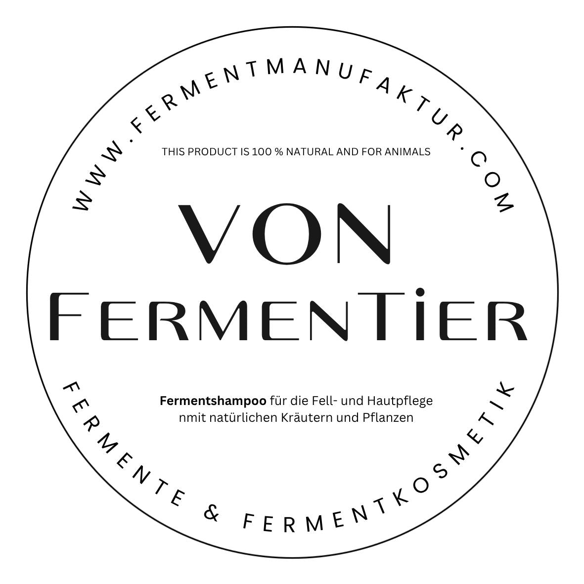 VON FermenTier Shampoo - die besondere Pflege für Haut und Fell