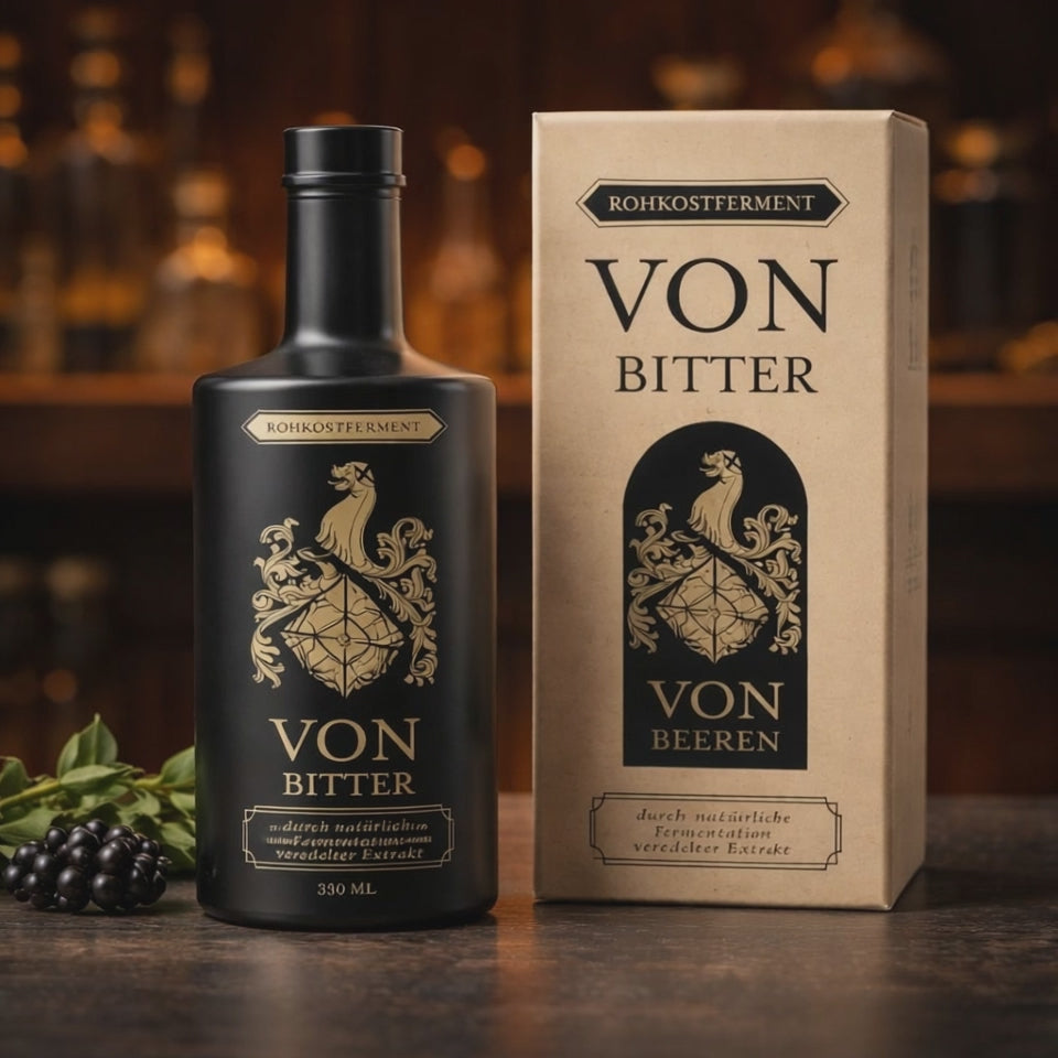 VON Berry Boost Powder- fermentierte Waldbeeren und Kräuter in Pulverform